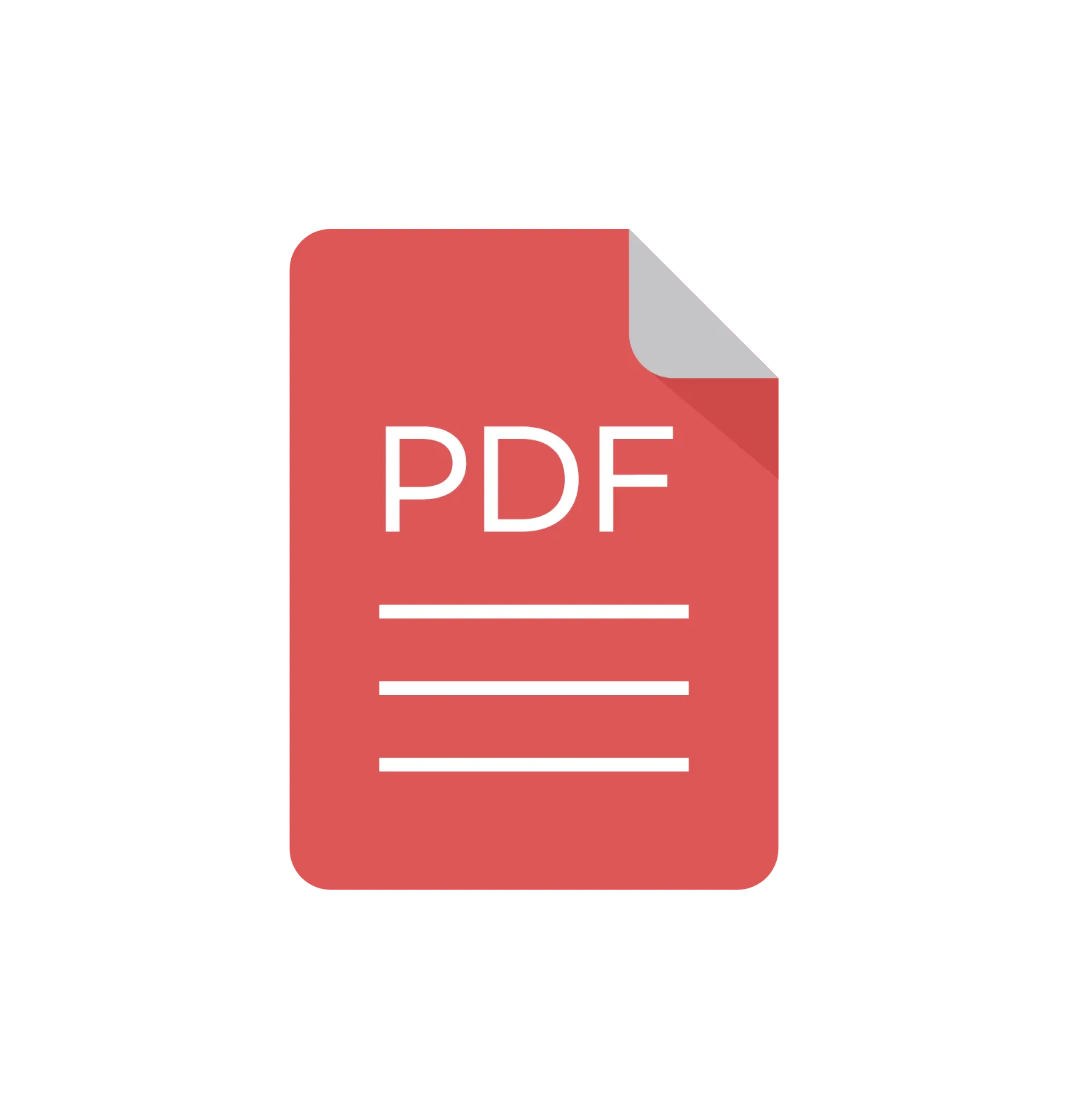 A document icon shifting between PDF, image and text file formats