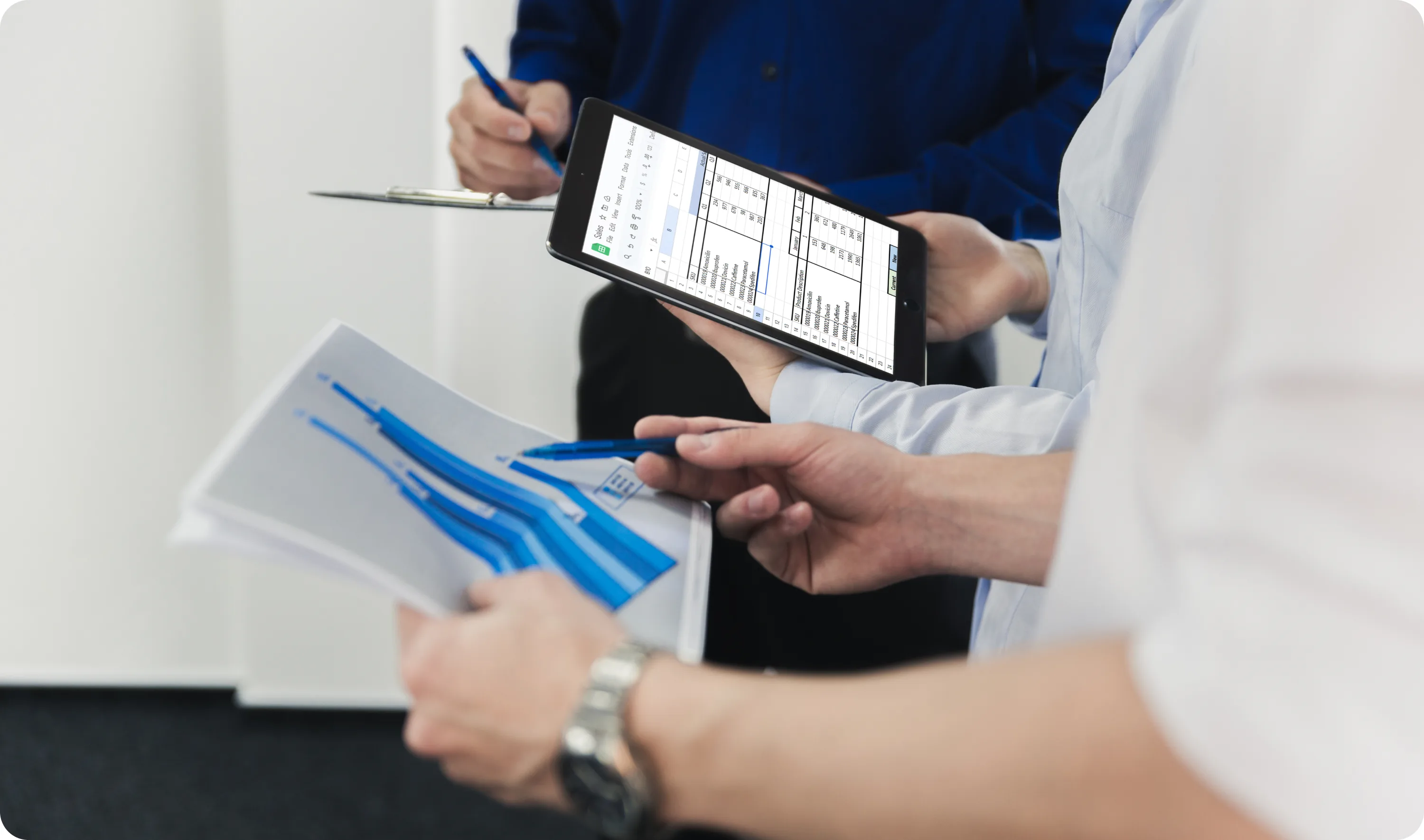 Simple Pharma planning module with purchase orders in a controlled workflow